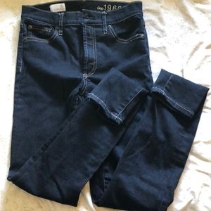 Gap high rise jean